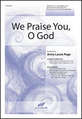 We Praise You, O God SATB choral sheet music cover